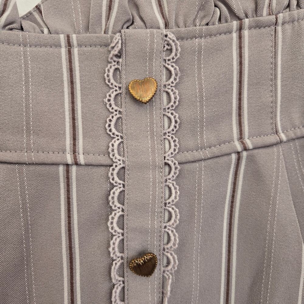 Liz Lisa Coquette Lolita Lace Up Skirt Flirty Feminine Hearts Kawaii Women Small - Picture 4 of 13